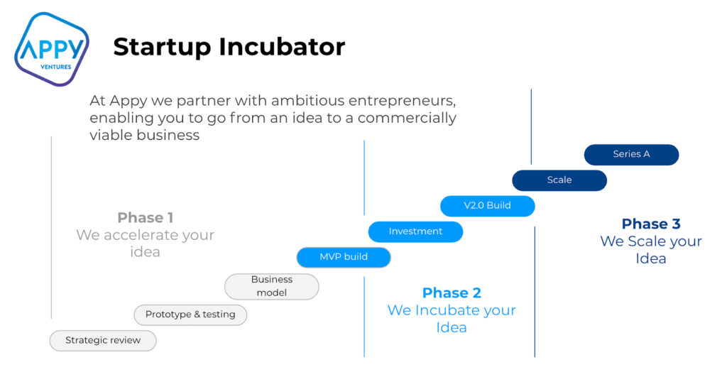 Startup and Small Business Incubator Services Appy Ventures